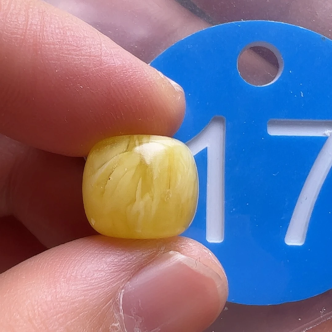 蜜蜡未镶嵌珠宝奇石12mm花粉