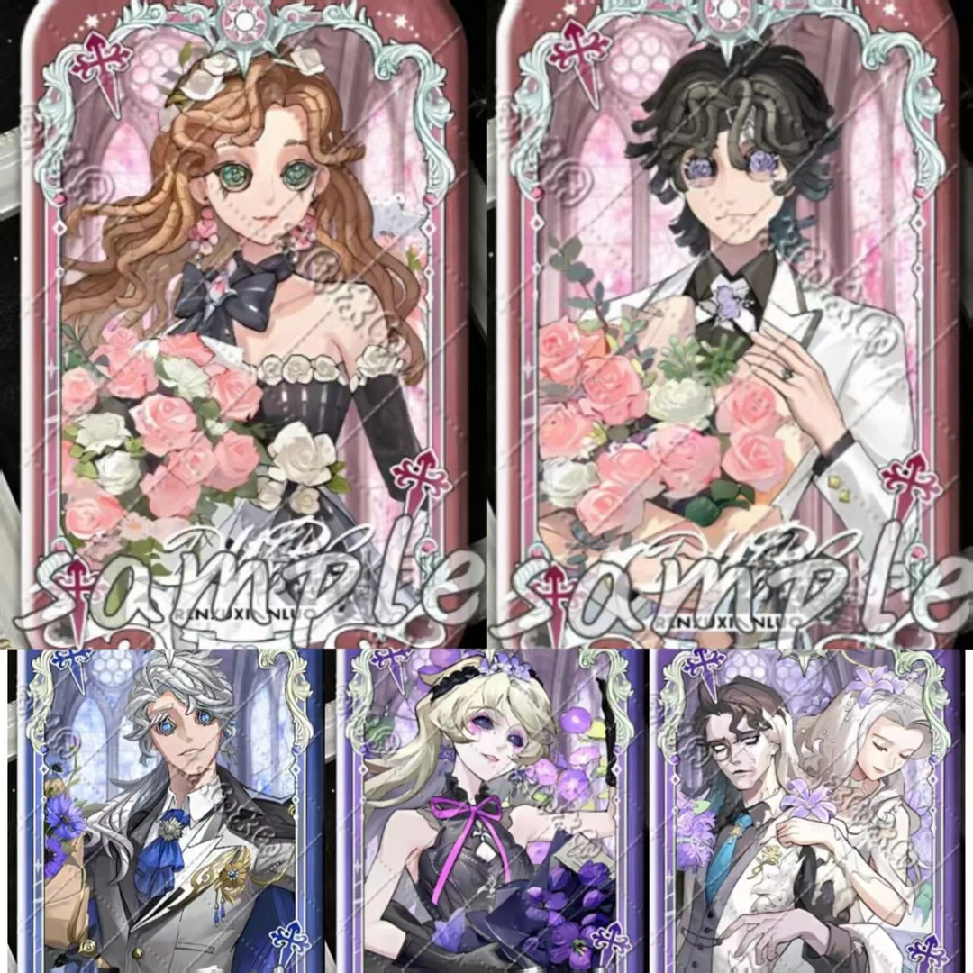 【同人系列】第五人格同人系列春日方形徽章吧唧