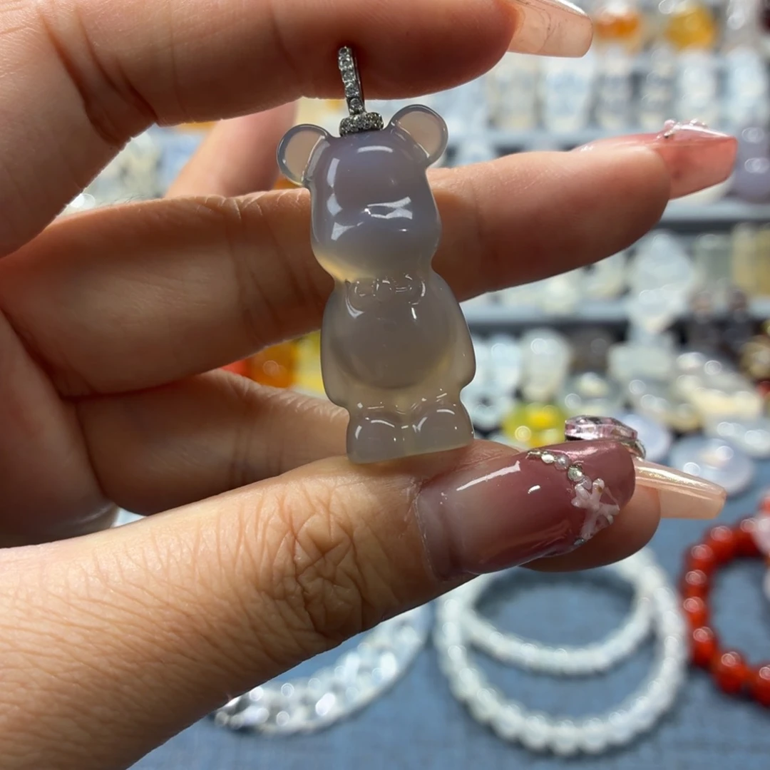 玛瑙/玉髓未镶嵌吊坠(不含链)