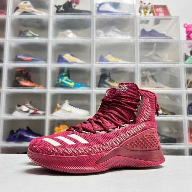 95新 maje 42.5码/95新 maje 利拉德pe 酒红 球鞋