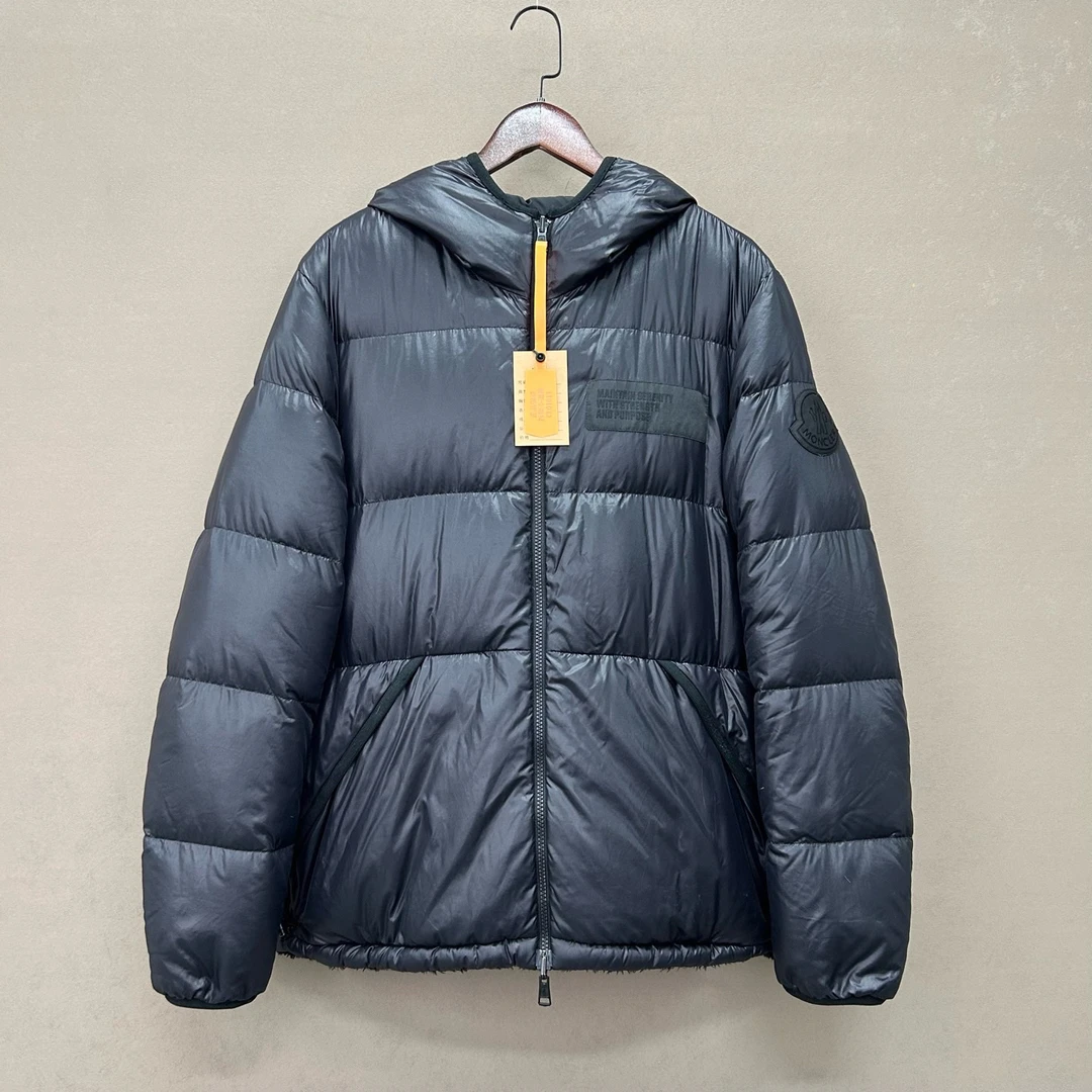 99新 MONCLER 1952Genius联名款羊羔毛双面：99新4码