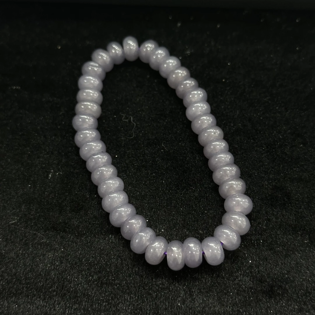 天然和田玉算盘珠手串 A0125