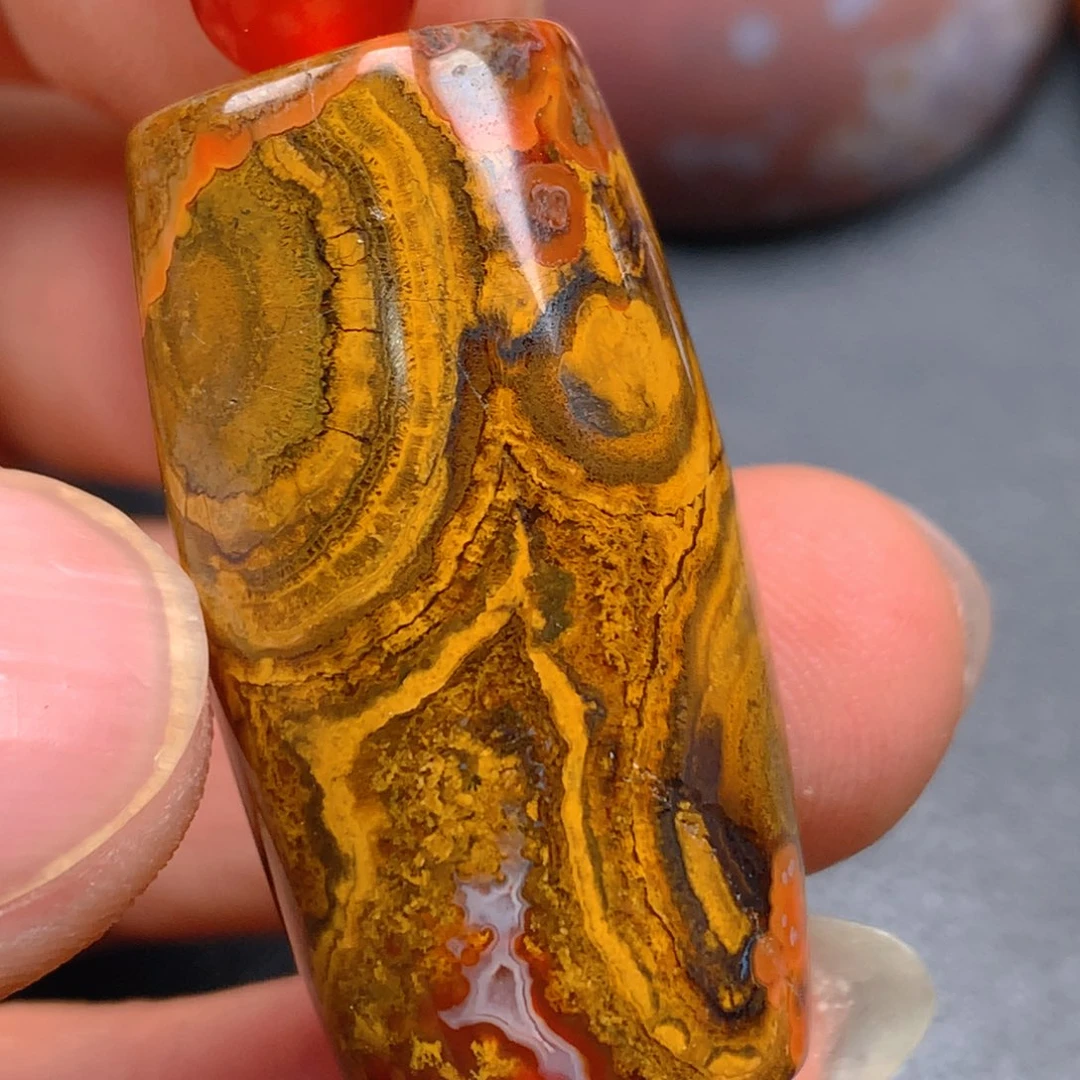 未镶嵌颈饰玛瑙/玉髓壹*哥