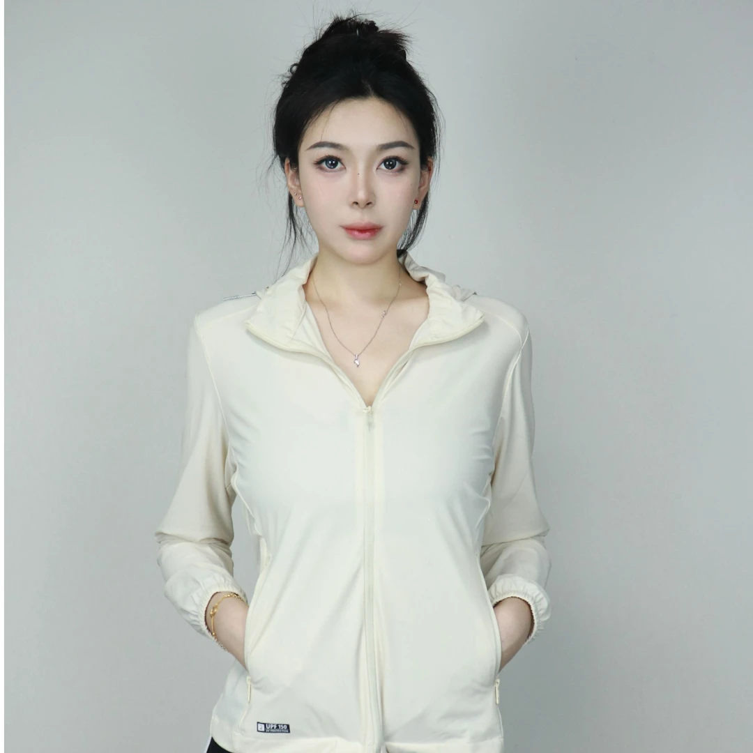 修身款防晒服透气速干