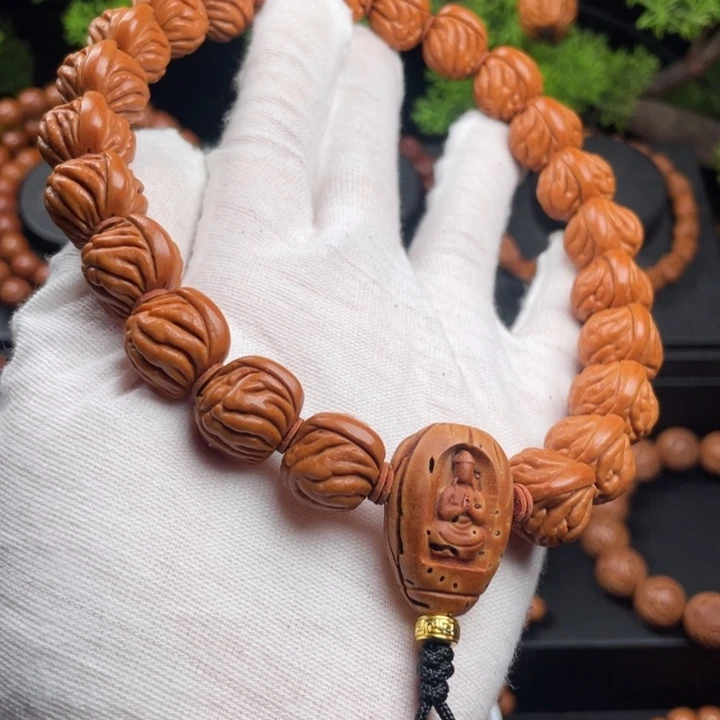 木质类精品桃核手持