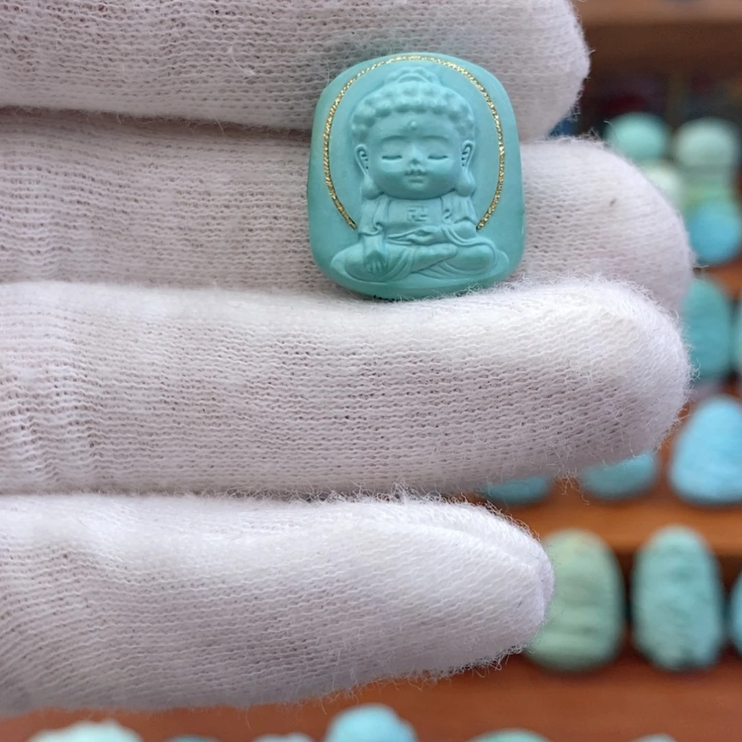 绿松石未镶嵌珠宝奇石