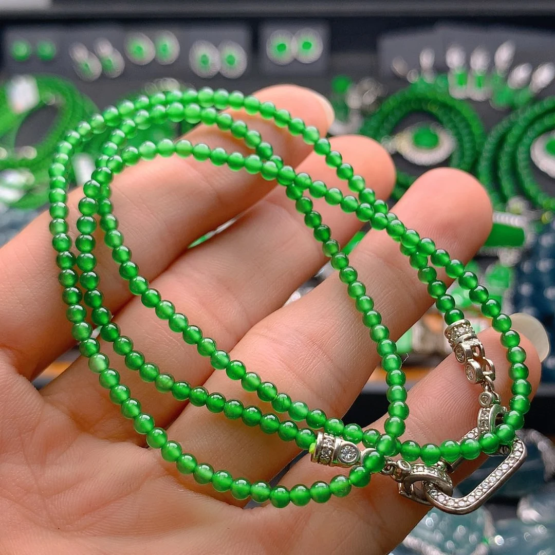 未镶嵌手链翡翠翡翠3.0