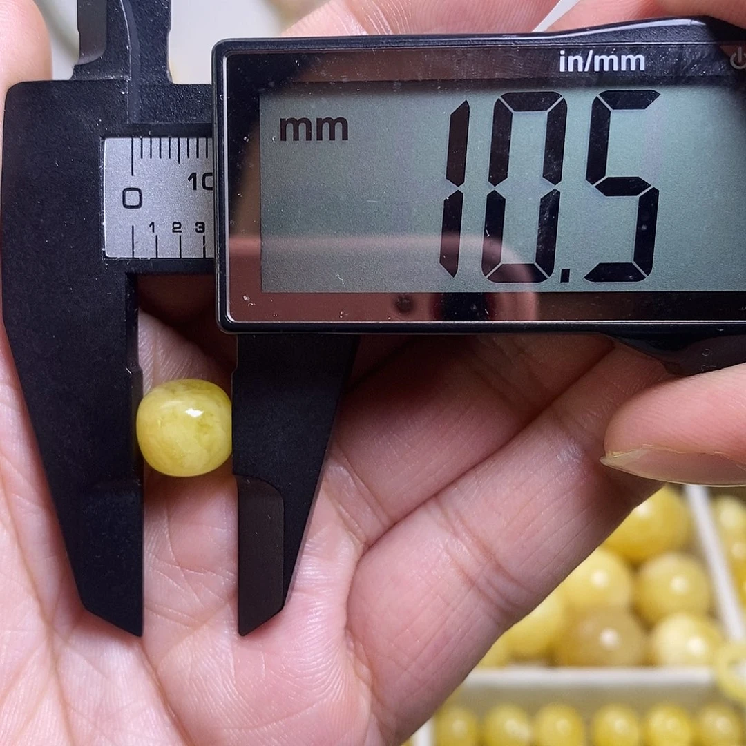 裸石琥珀未镶嵌荷*边蜜蜡老型微瑕