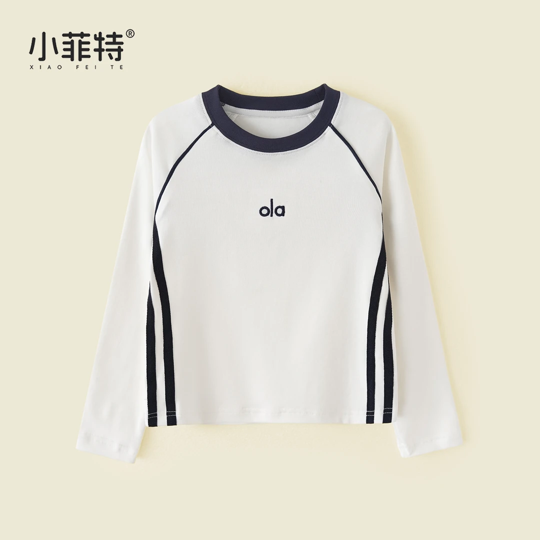 小菲特女童秋装新款长袖T恤上衣中大童儿童洋气打底衫YNYQ52691