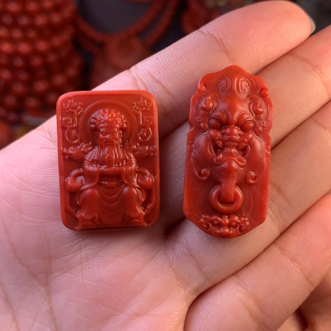 【闪购商品】南红玛瑙川料瓦西吊坠未镶嵌海**楼
