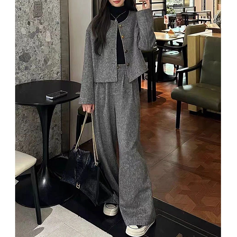 3528 桂桂家四季美衣 每日上新 韩版简约套装 3528TZ