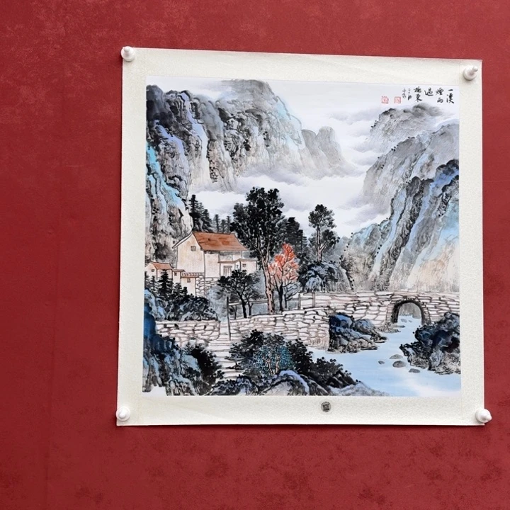 国画书画作品多次参加全国大展