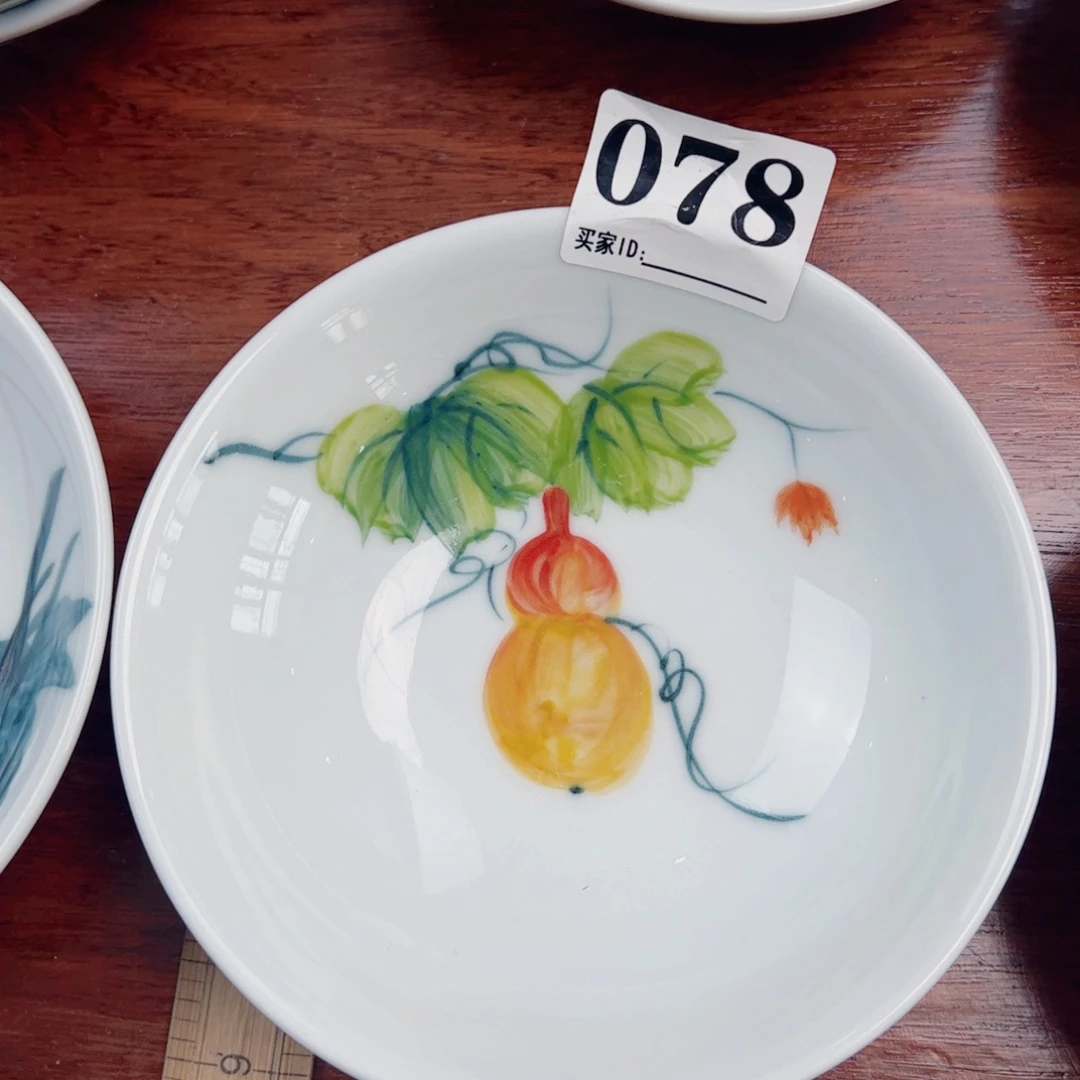 景德镇胖胖碗景德镇陶瓷手工手绘制作