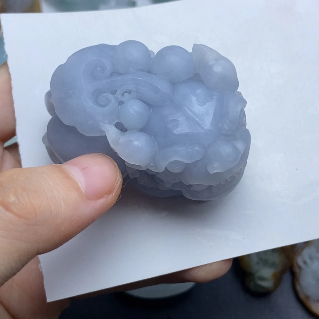 未镶嵌定制翡翠-**J貔貅