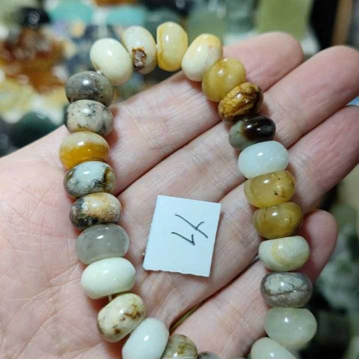 岫玉未镶嵌手串手串手串