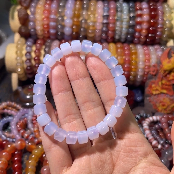 玛瑙/玉髓未镶嵌手链