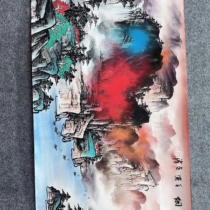 鲁岳艺术美术作品1