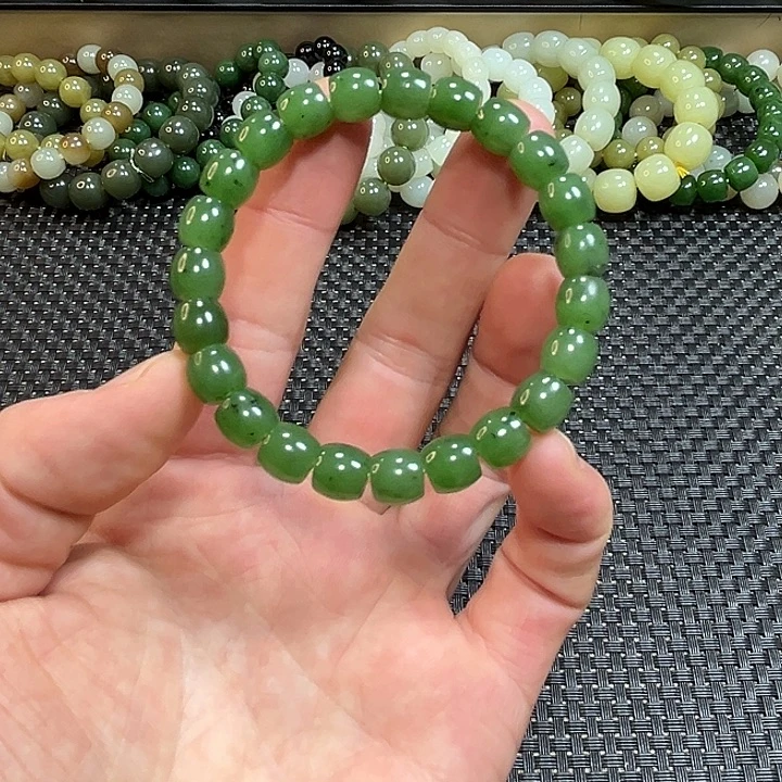 和田玉未镶嵌手串