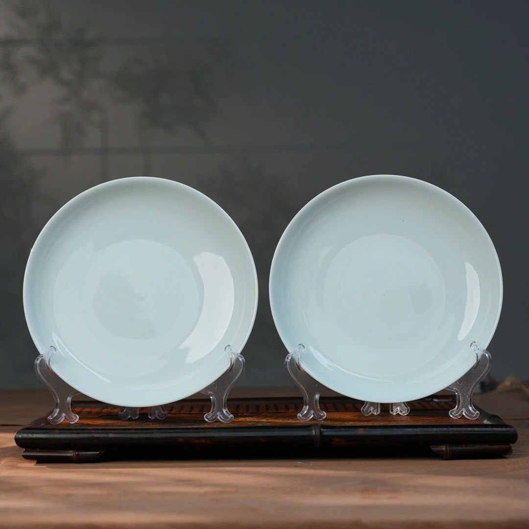 三平二满丨8.5寸莲花深盘景德镇陶瓷餐具