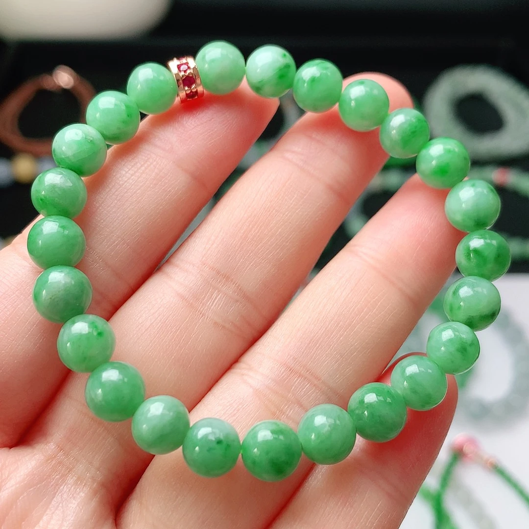 翡翠未镶嵌手链翡翠