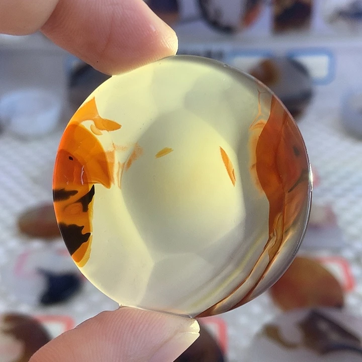 玛瑙/玉髓合金颈饰