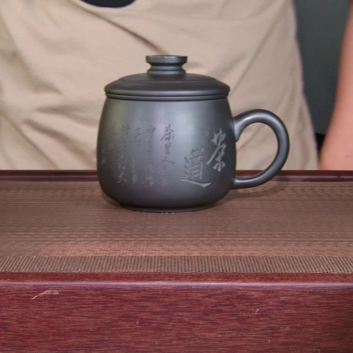 茶杯紫砂高货放漏
