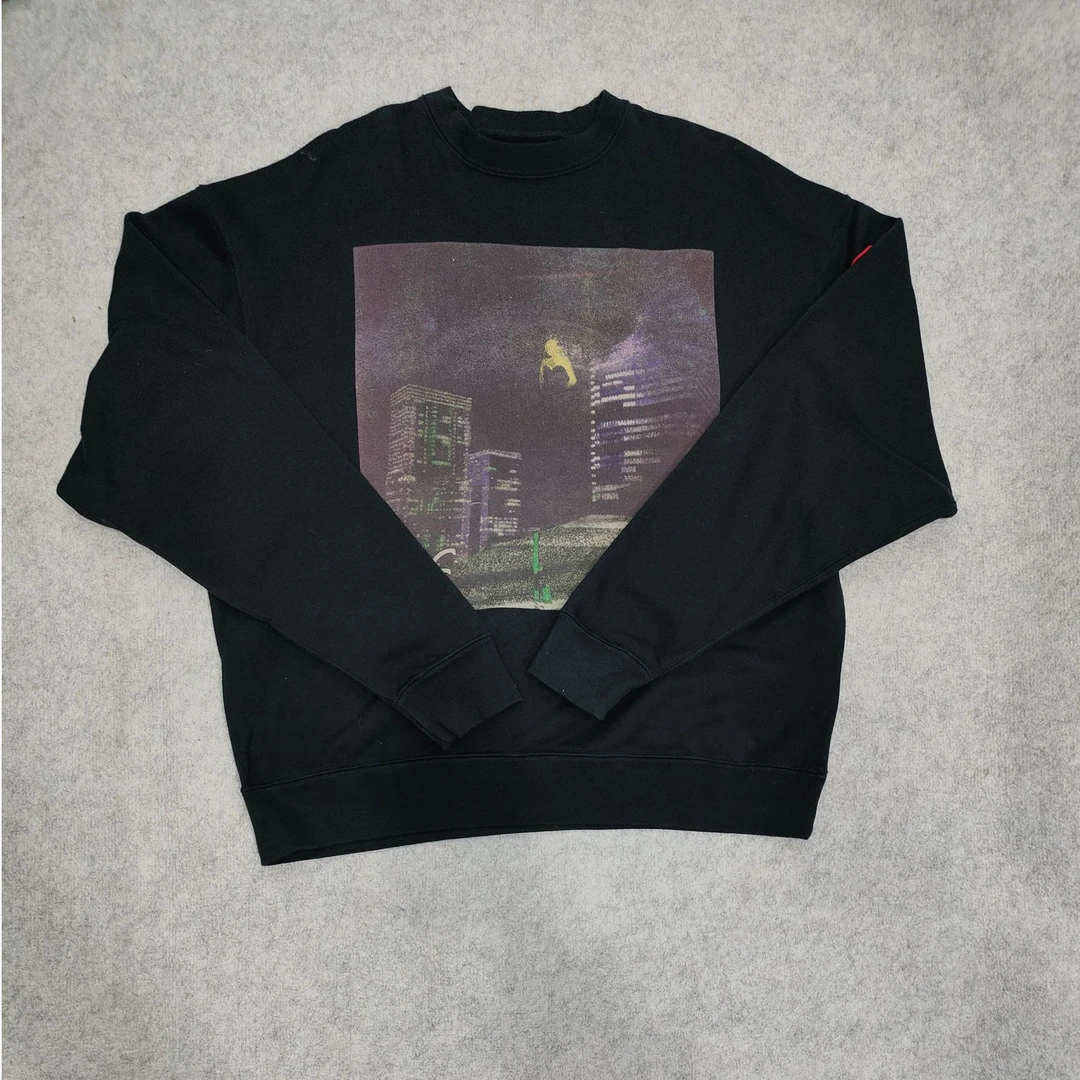 H01-70315-CE春秋季正面印花时尚圆领卫衣