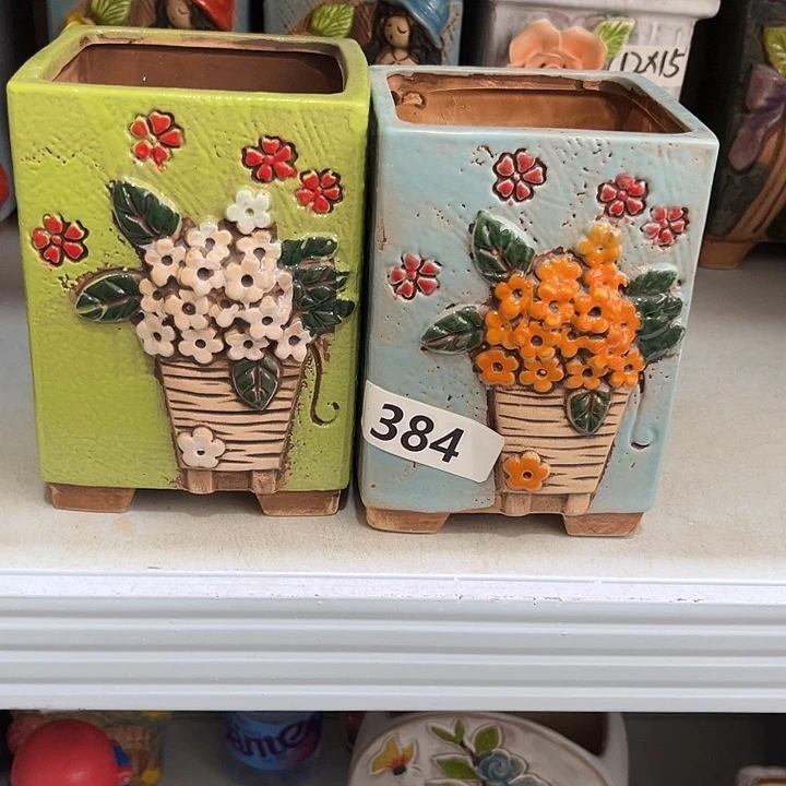 粗陶材质多肉花盆