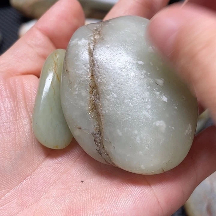 和田玉（糖玉）未镶嵌车挂