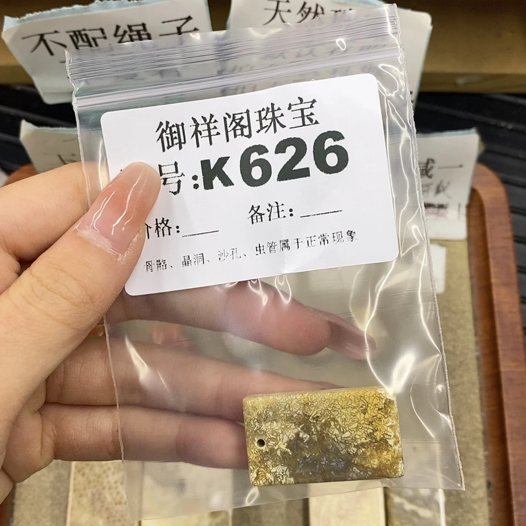 硅化珊瑚（珊瑚玉）未镶嵌颈饰活*
