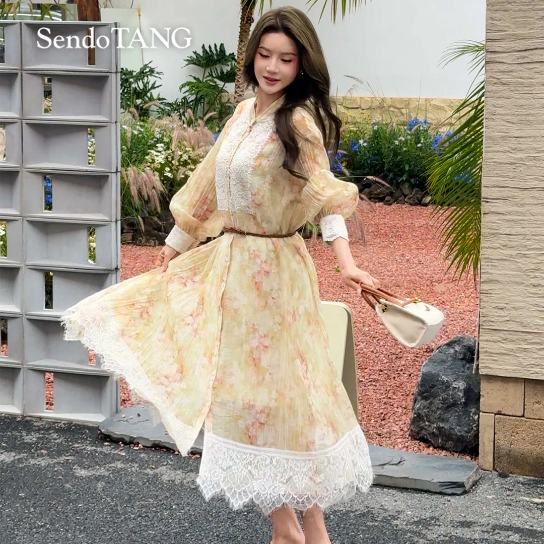 限定高货【浮岚】胖多女装春夏新款休闲气质时尚高级感百搭连衣裙