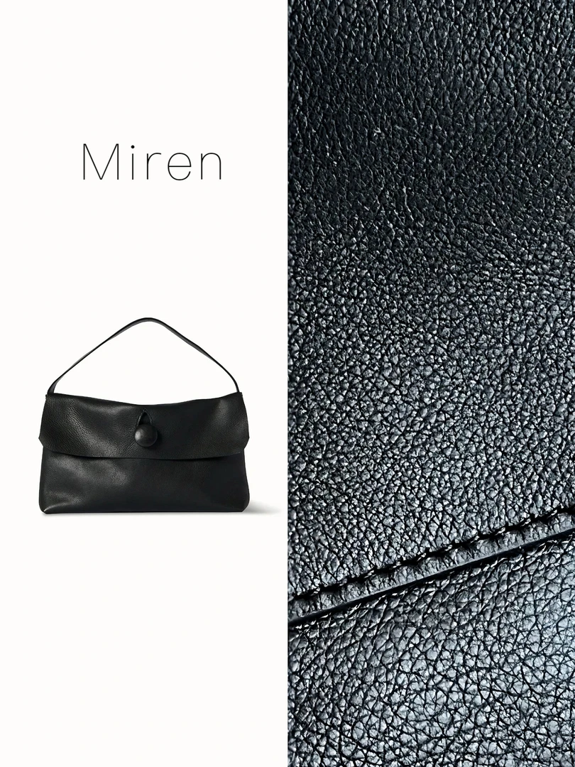 MIREN/ [The肉-Sally] 纽扣手提包