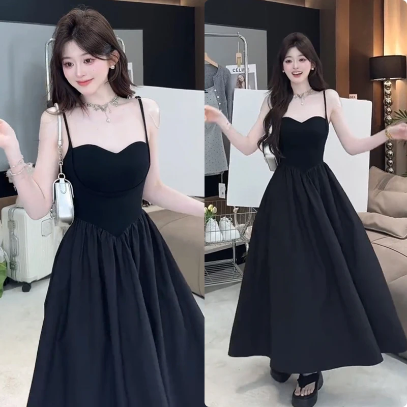 618大促~现货~浩哥严选~乌鸦小姐经典吊带裙连衣裙裙子