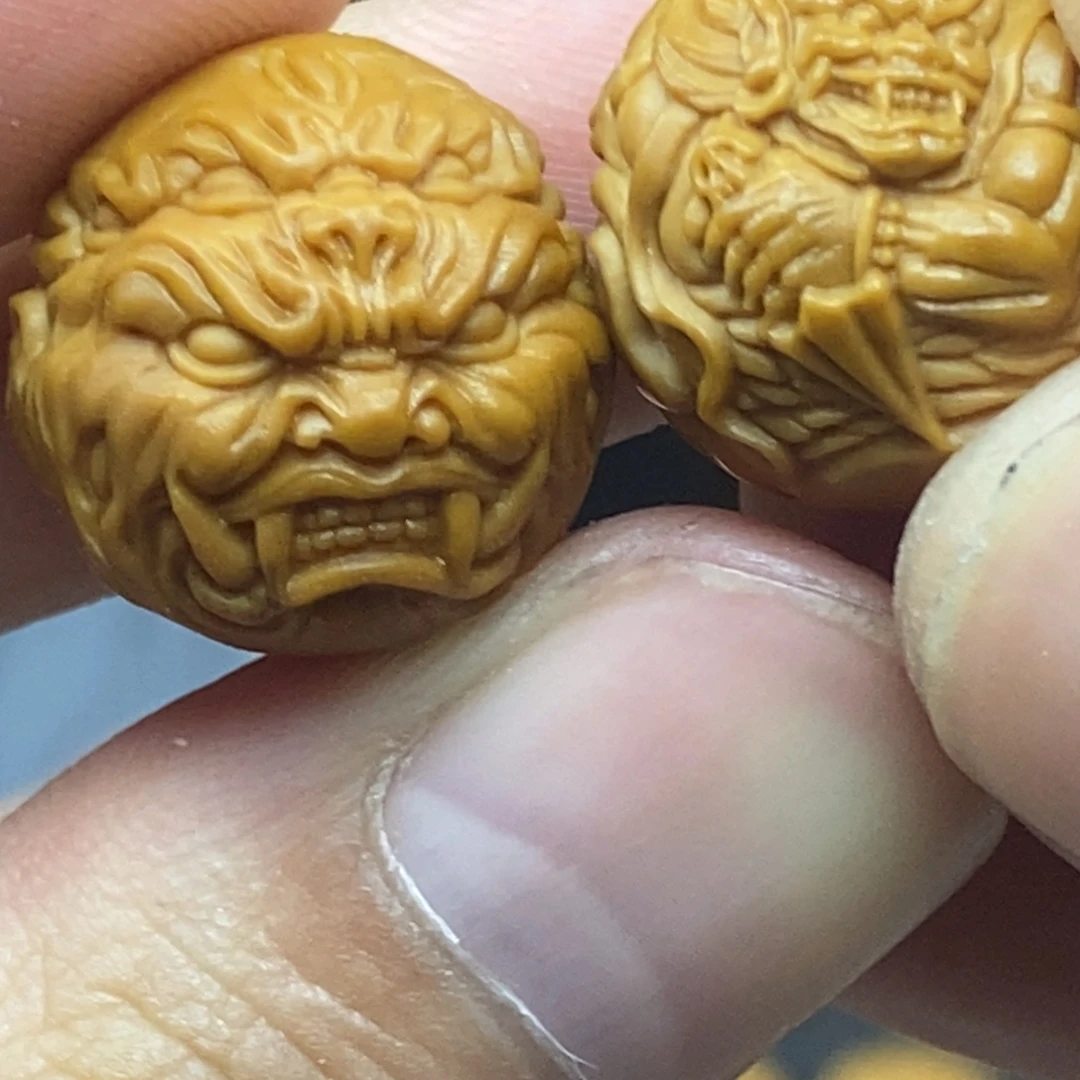 吊坠猴头核桃九目夜叉恶僧