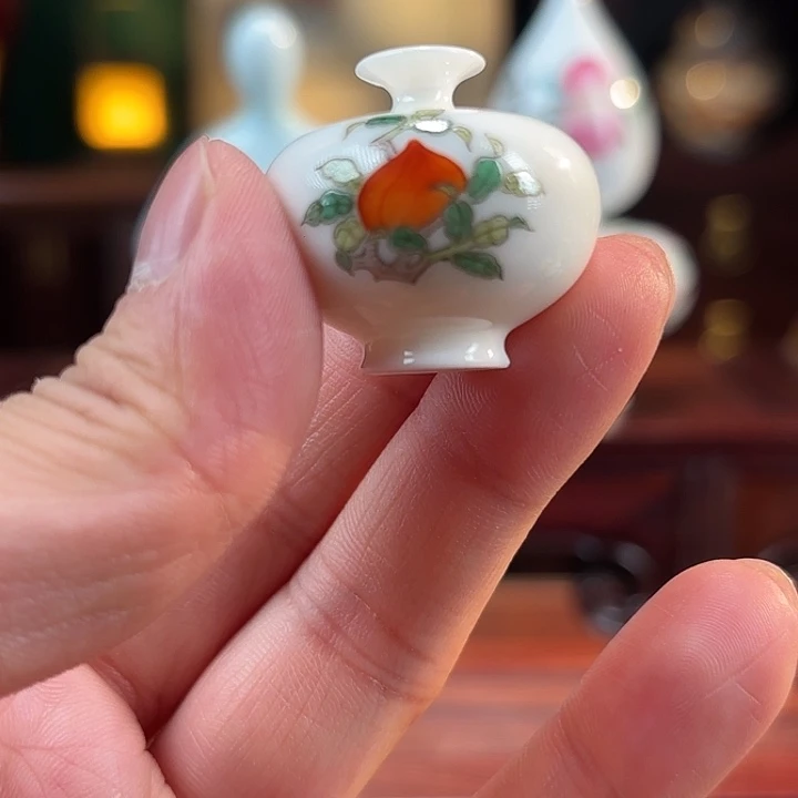 摆件小**景德镇纯手工高温陶瓷