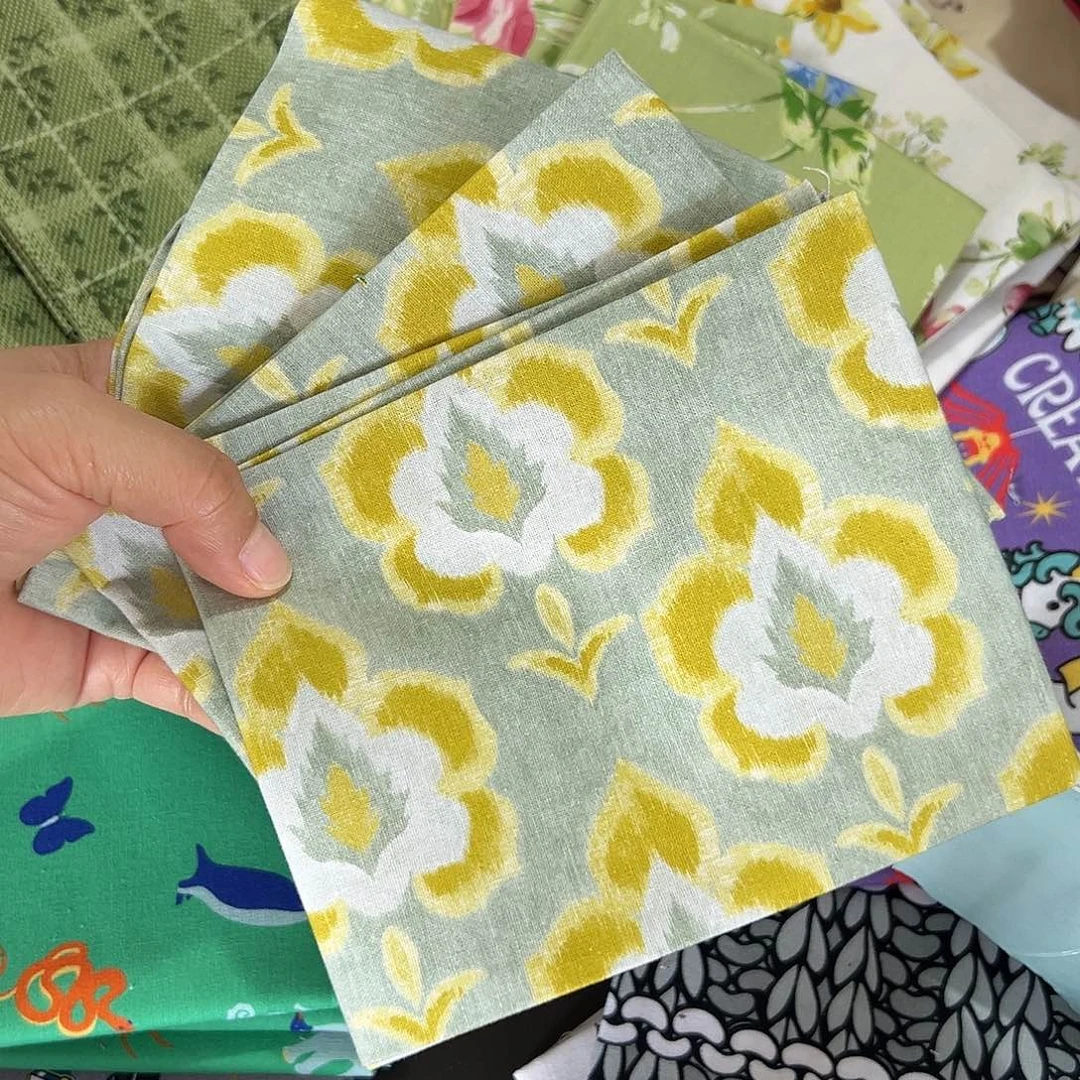 3片纯棉平布45.50厘米一片果子布艺