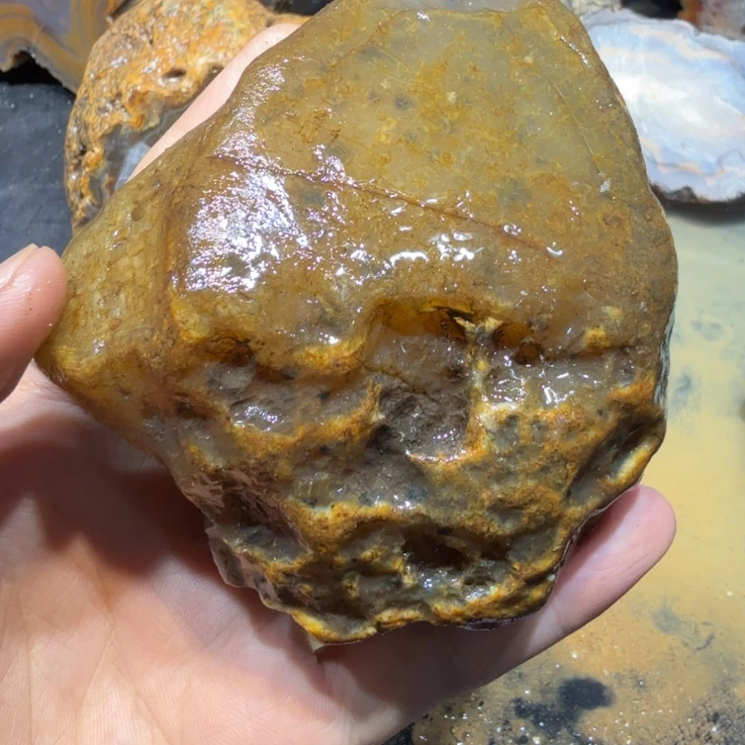 未镶嵌玛瑙/玉髓珠宝半成品