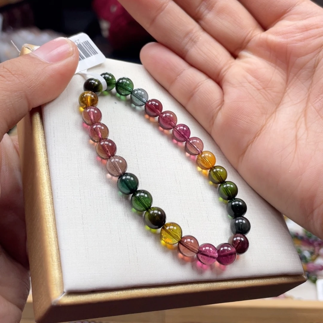 碧玺未镶嵌手串7mmmmmnmmmm