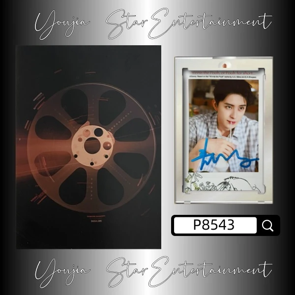 P8543【敖瑞鹏】正品instax拍立得照片维尼边框明信片相机