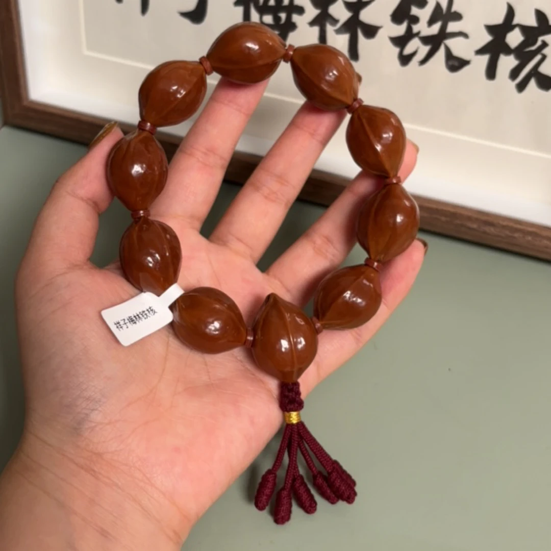 祥子铁核20×26鲨鱼背梅林铁核橄榄核素串