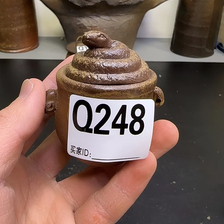 备前烧作品备前烧微瑕
