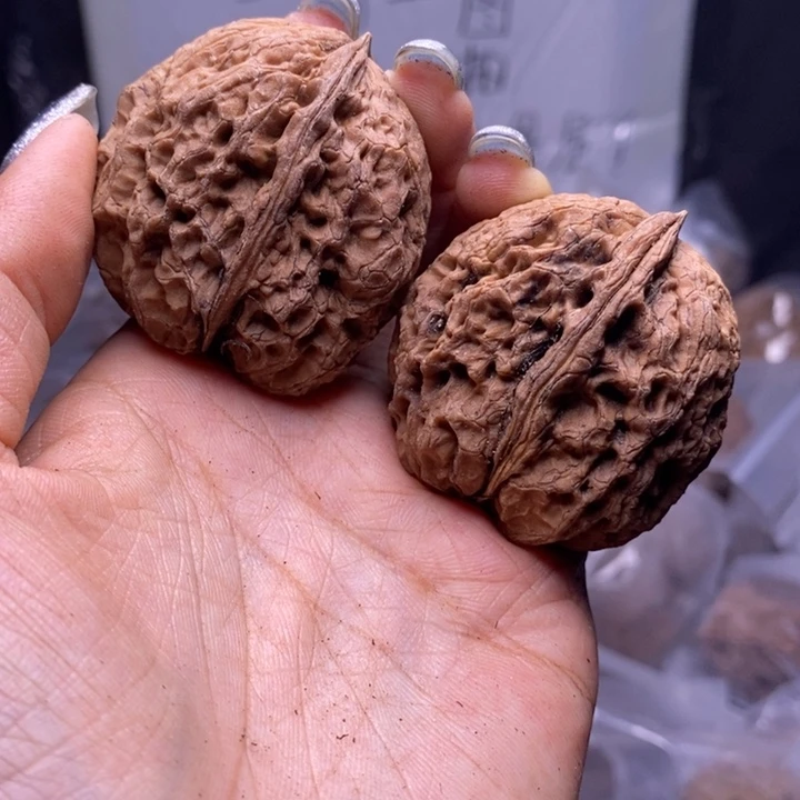 文玩核桃把件云南野生铁核桃188号43mm