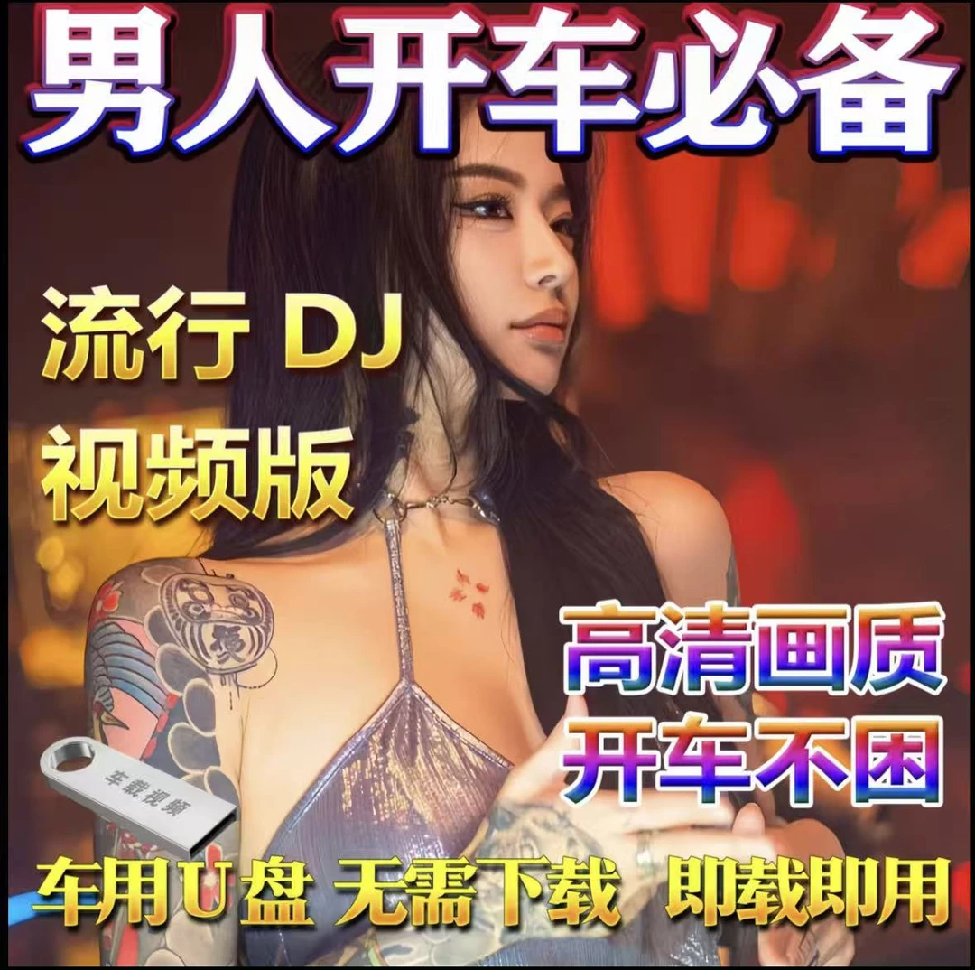 网络热门 歌曲车载u盘 2025爆款热门DJ歌曲音乐u盘无损高音质优盘