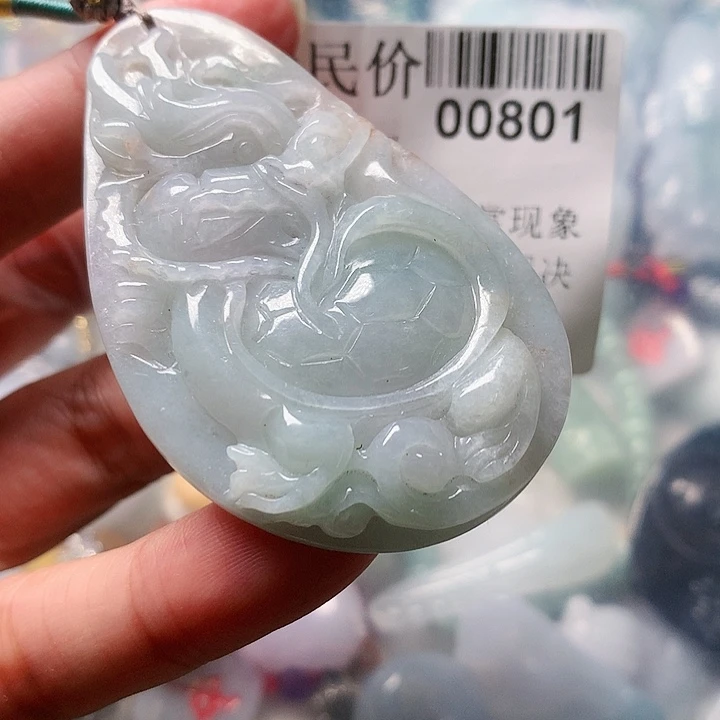 颈饰未镶嵌翡翠000000801