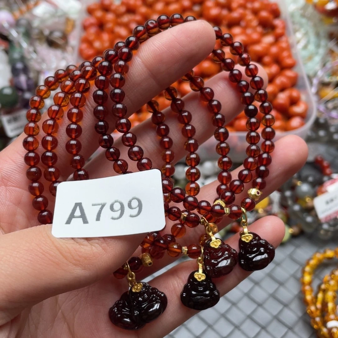 手链琥珀未镶嵌多样性