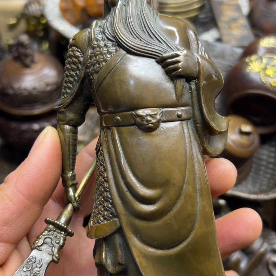 铜摆件欢迎欢迎你