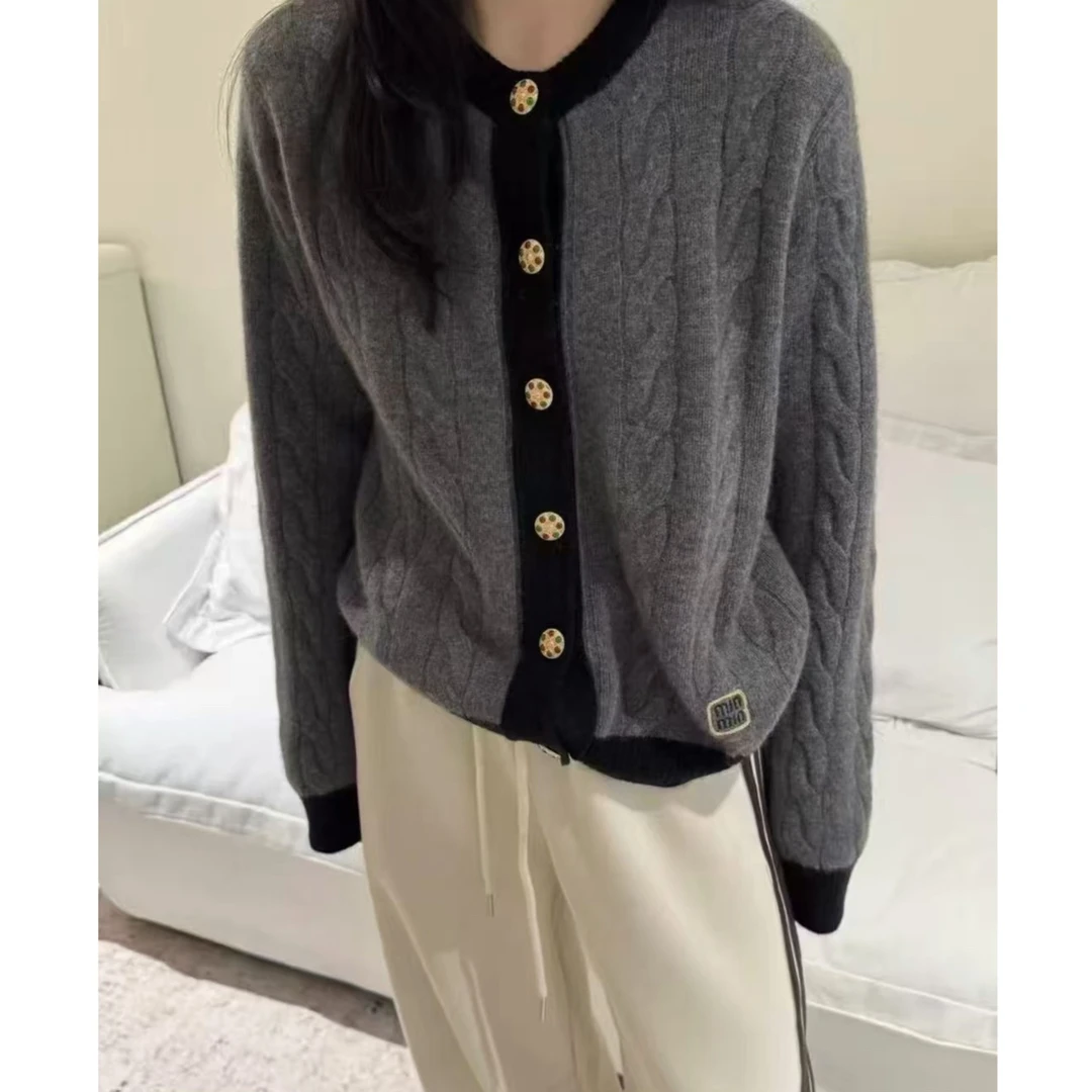 勿机洗！胸108-160长58（部分无三标介意慎拍）羊毛衫MXE 4942