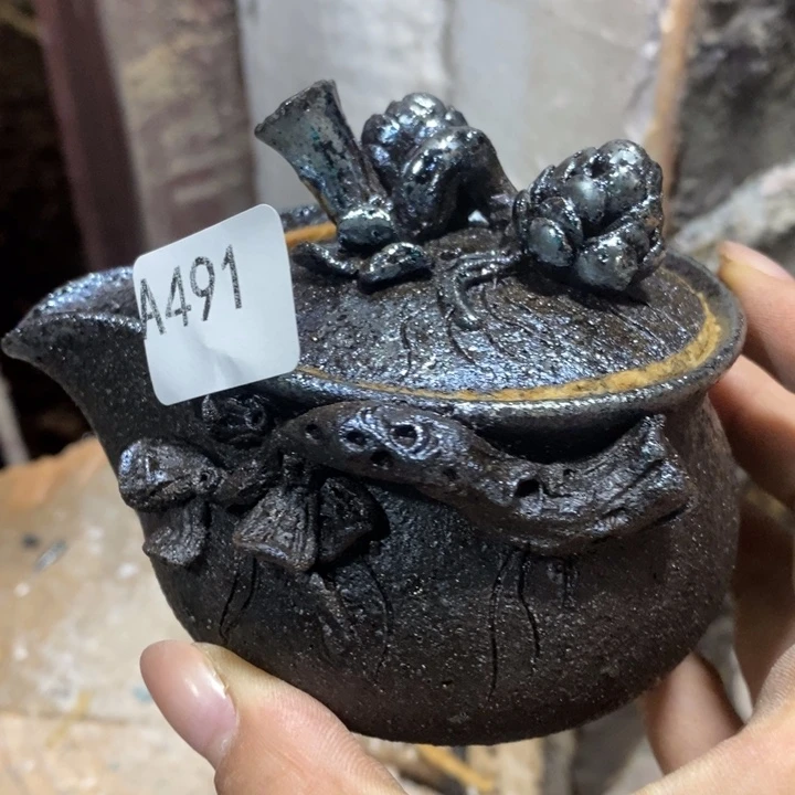 柴烧裸烧纯手工制作