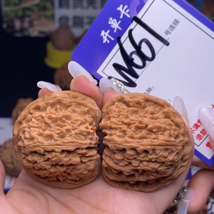 吊坠文玩核桃W661链接 全品南疆45尺