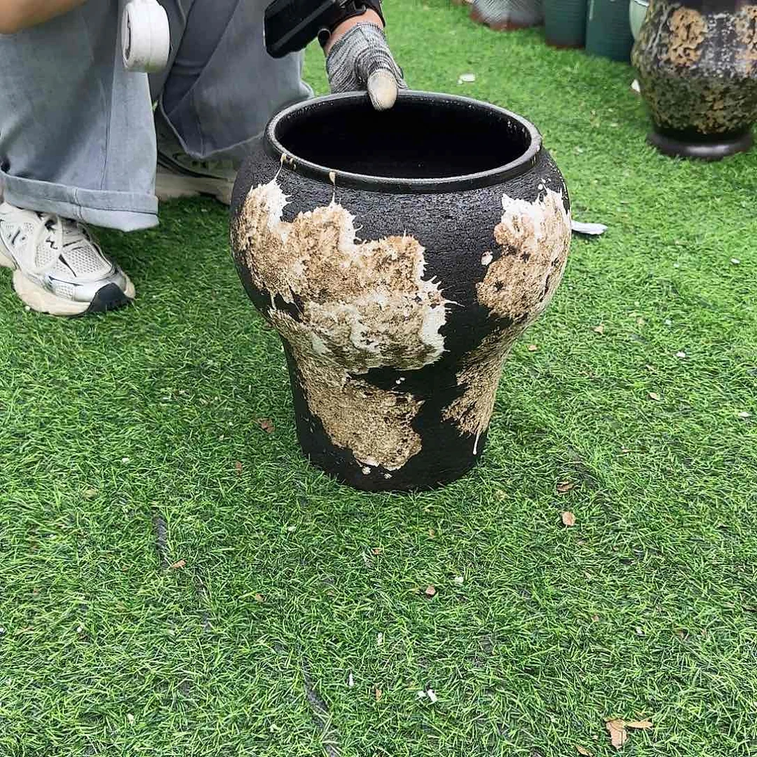 紫砂花盆王嫂花盆直播0619-178高30口20